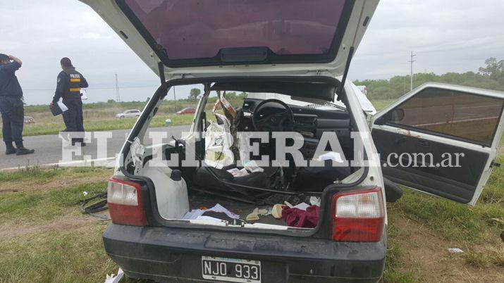 Fuerte choque frontal en la ruta 9 dejoacute personas atrapadas