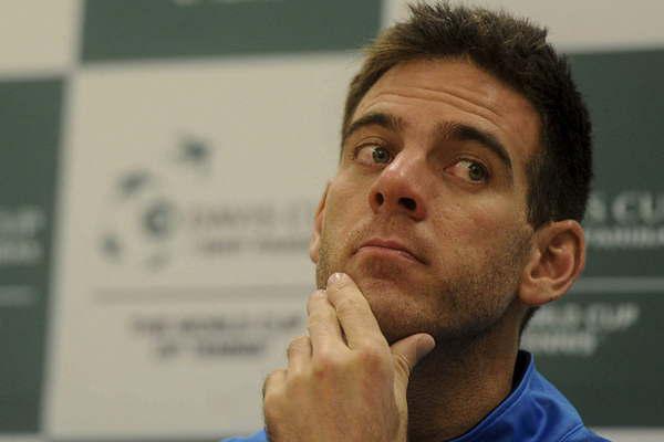 Del Potro se bajó de Australia y es duda para la primera fase de la Copa Davis