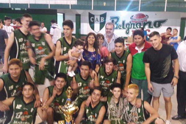 Belgrano le ganoacute la final a Quimsa y  se quedoacute con el tiacutetulo en Infantiles