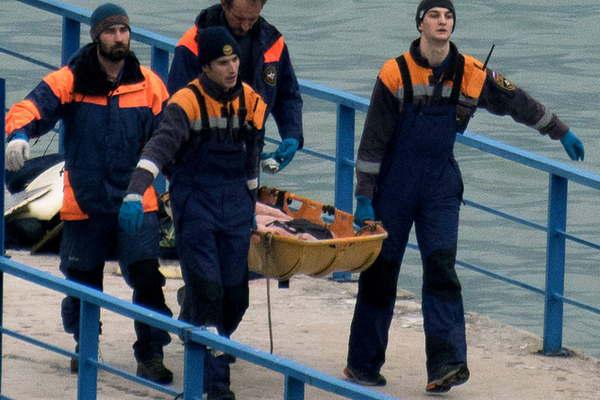Murieron 92 personas al caer  un avioacuten ruso en el Mar Negro