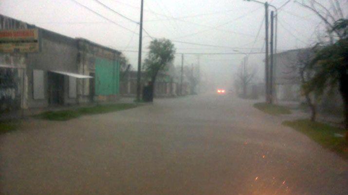 Llueve torrencialmente en Antildeatuya