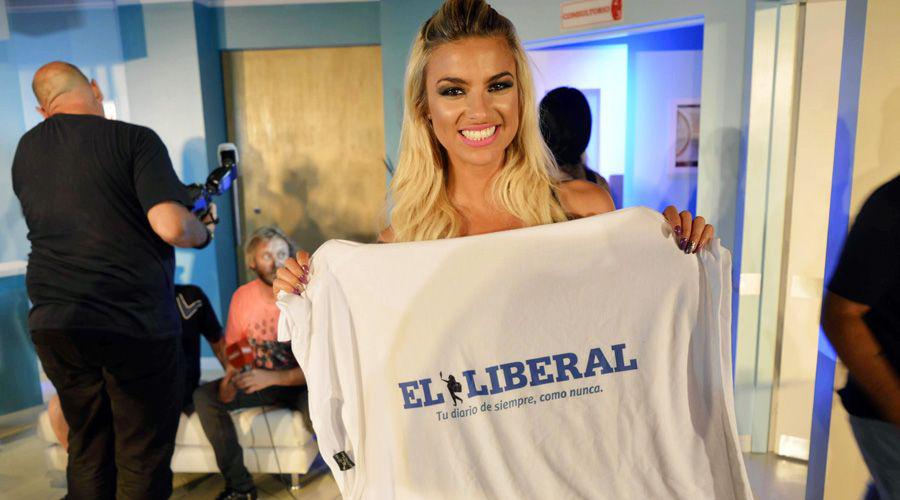 Nadie estaacute a salvo con dos bellezas como Virginia Gallardo y Aileacuten Bechara