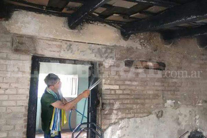 Familia perdioacute todo tras voraz incendio en San Pedro de Guasayaacuten