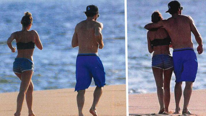 iexclDivinos Pampita y Pico entrenaron juntos en Punta del Este