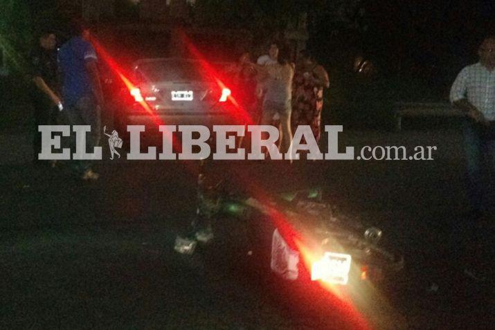 Efectivos de la Comisaría Séptima trabajaron en el lugar del accidente