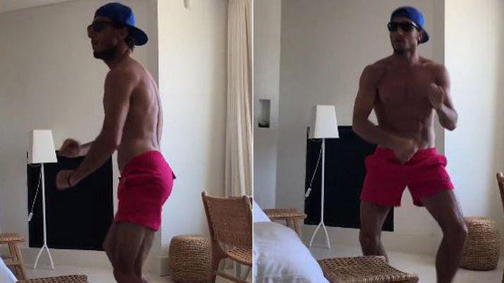 Pampita reveló un video de Pico Mónaco en la intimidad