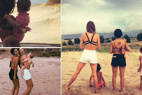 Kloosterboer y Cherri celebran casi 20 antildeos de su amistad con unos diacuteas en la playa