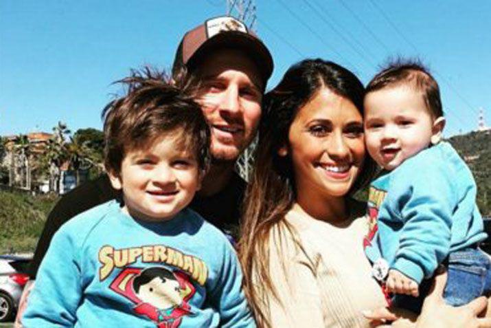 Lionel Messi y Antonella bautizaron a sus hijos en Rosario
