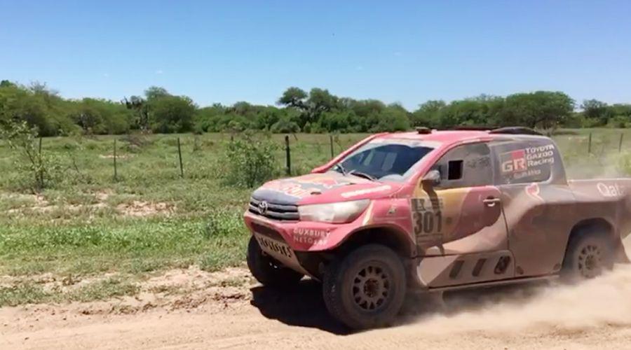 Estos videos muestran la espectacularidad del paso del Dakar por Santiago