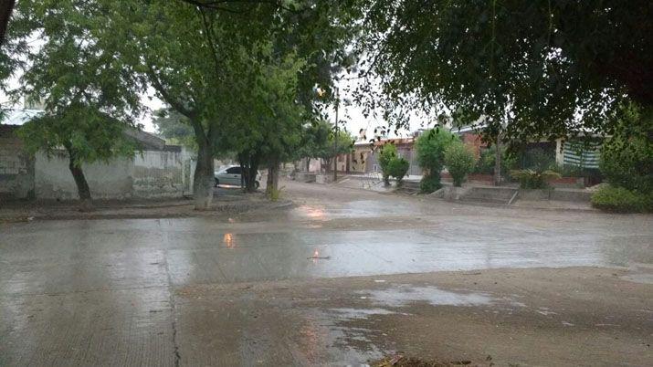 Llovioacute copiosamente en Las Termas