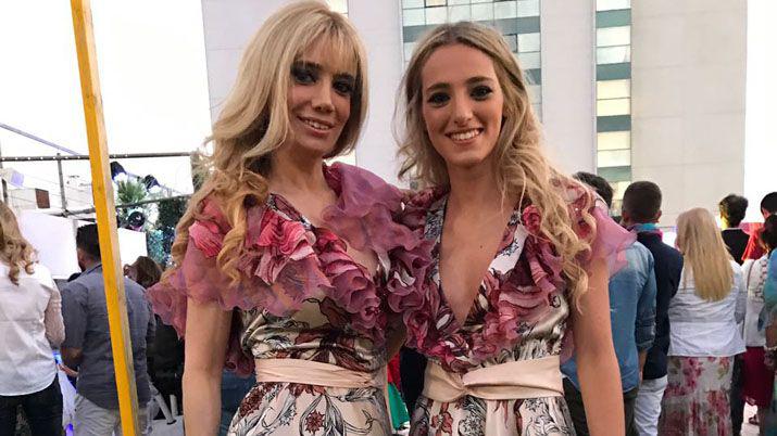 Santiaguentildeos presentes en el desfile de Di Domenico en Punta del Este