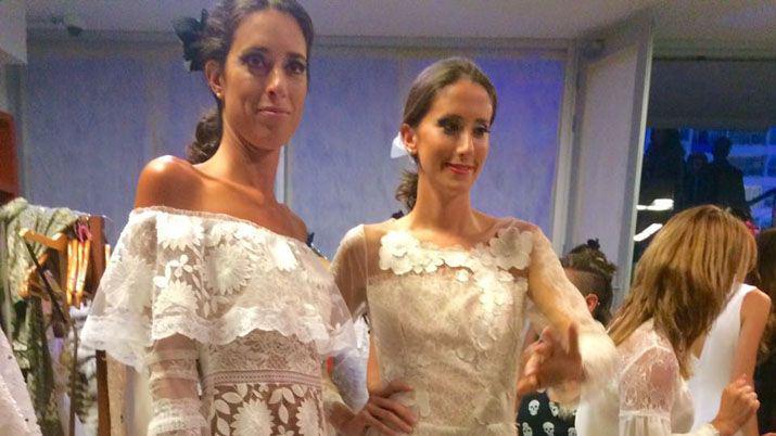 Santiaguentildeos presentes en el desfile de Di Domenico en Punta del Este