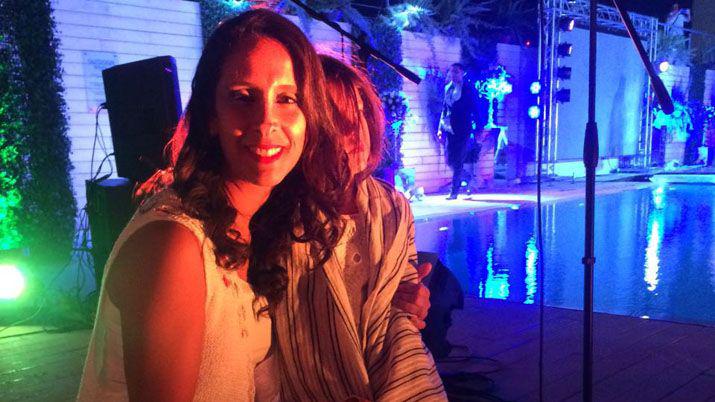 Santiaguentildeos presentes en el desfile de Di Domenico en Punta del Este