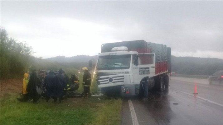 Santiaguentildeo volviacutea de sus vacaciones y encontroacute la muerte en un choque frontal