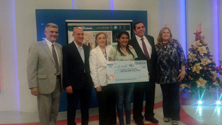 Imponente sorteo de Tarjeta Sol y Banco Santiago de 2 millones