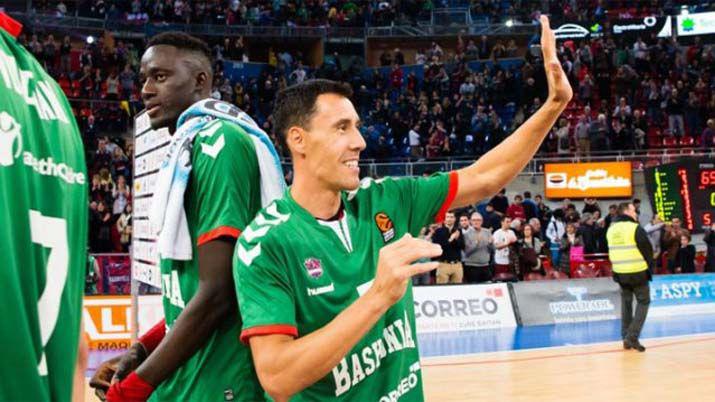 Pablo Prigioni se despide de la gente del Baskonia de España y de la prctica profesional