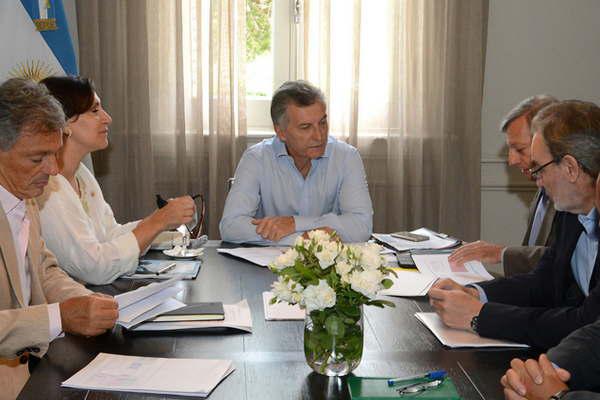 Macri retomoacute su actividad oficial y se reunioacute con ministros