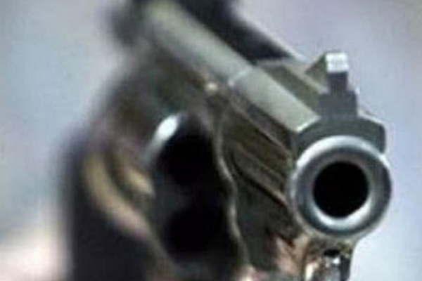 Resultó herido en el hombro