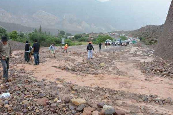 Un matrimonio murioacute en el violento alud desatado en Jujuy