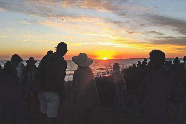 EL LIBERAL fue testigo de este bello atardecer ayer en La Susana
