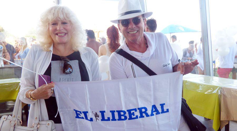 Las figuras asistieron radiantes a la Fiesta de Blanco en Mar del Plata