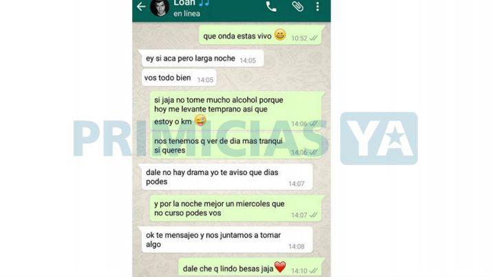 iquestY Charlotte Los chats calientes entre Loan y Tomasito Suumlller