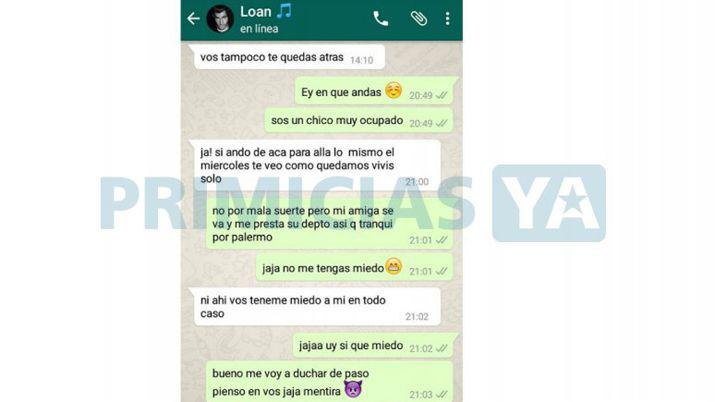 iquestY Charlotte Los chats calientes entre Loan y Tomasito Suumlller