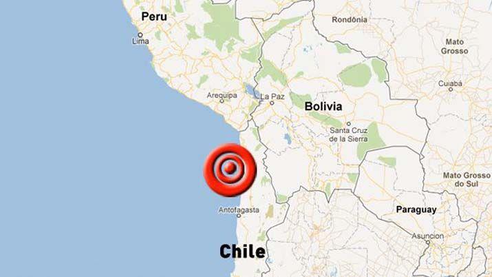 Se registroacute un sismo de 59 grados en Chile