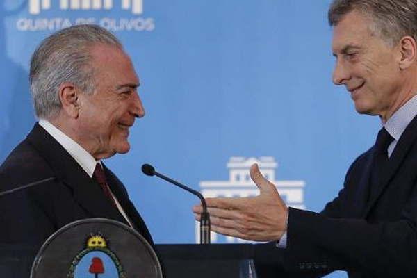 El presidente Macri se reuniraacute con Temer en Brasil el 7 de febrero