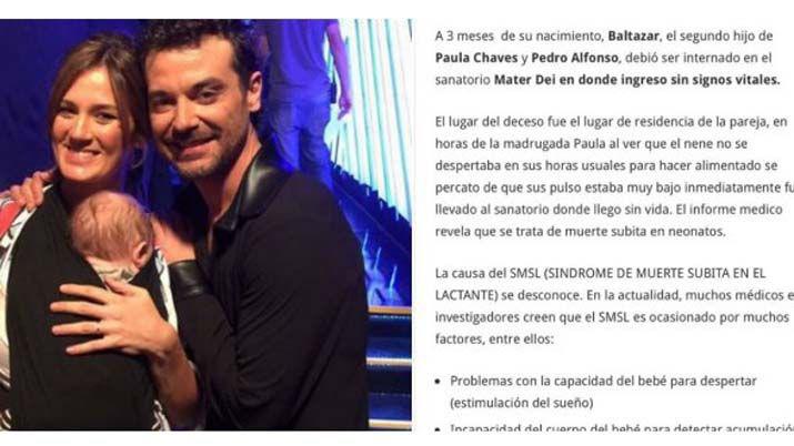 Paula desmintió la noticia