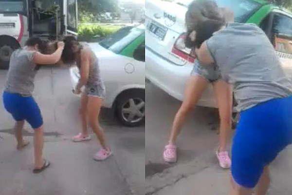 Las imgenes del enfrentamiento