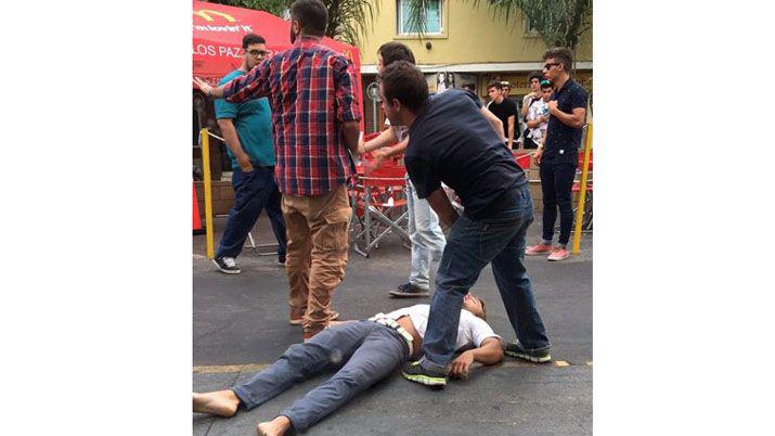 Escaacutendalo- Eduardo Feinmann acusoacute a Fede Bal de desatar una feroz pelea