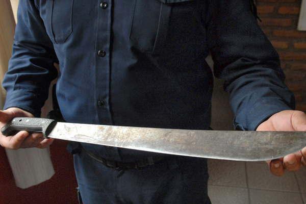 Tras discusión entre vecinos terminó herido de un machetazo 
Foto de archivo