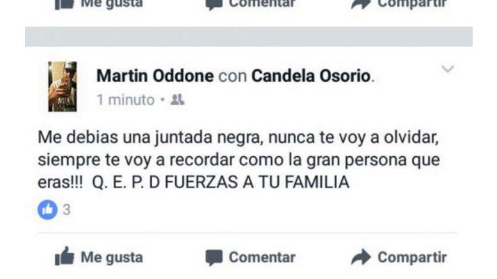 Dolor y resignacioacuten entre los amigos y conocidos de Candela Osorio