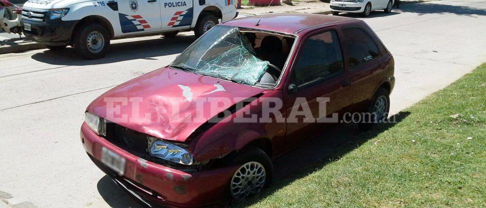 El auto fue secuestrado poco después y sus ocupantes detenidos
