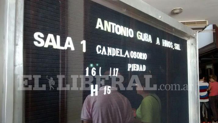 La despiden en una sala velatoria