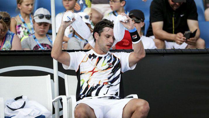 Maratoacutenico partido de Zeballos ante Ivo Karlovic