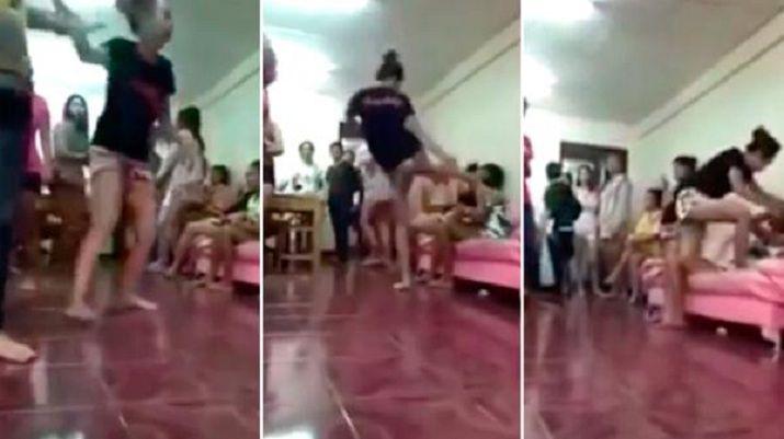 Se cruzoacute con la amante de su marido y la molioacute a golpes