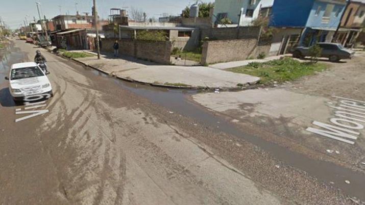 La esquina en donde asesinaron a la joven embarazada de 15 años por robarle