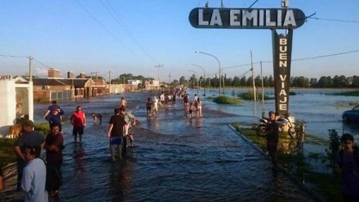 Confirman un muerto por las inundaciones en La Emilia