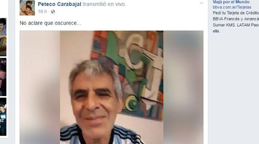 Peteco aclaroacute que no fue censurado en Jesuacutes Mariacutea