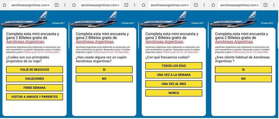 Vuelos gratis el nuevo engantildeo de WhatsApp