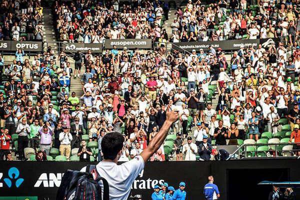 Djokovic se despidioacute de Melbourne 