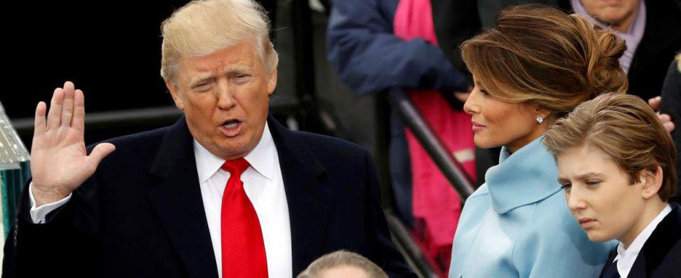Donald Trump juroacute como presidente de los Estados Unidos