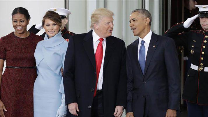 Obama recibioacute a Donald Trump en la Casa Blanca para la asuncioacuten