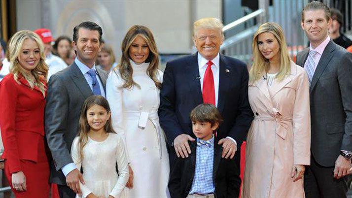 Los Trump la familia que llega a la Casa Blanca