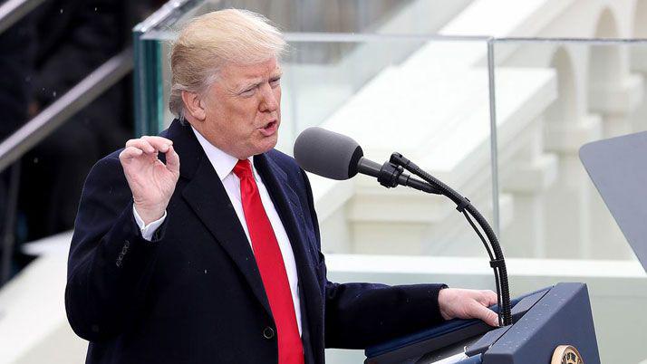 Donald Trump y las frases de su primer discurso como presidente