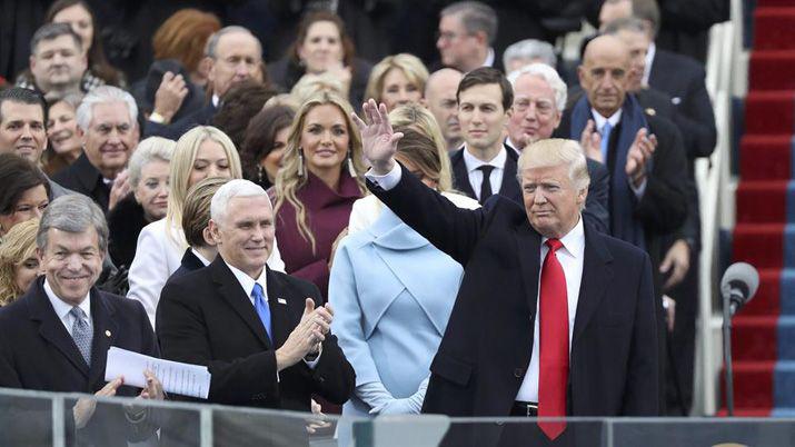 Trump realiza su primer viaje a la Casa Blanca como presidente