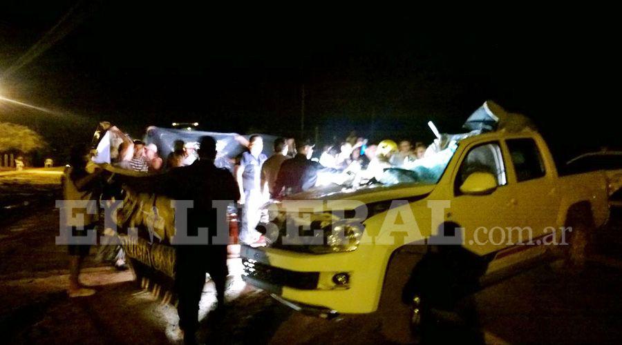 Un matrimonio murioacute y el intendente de Suncho quedoacute grave en violento choque