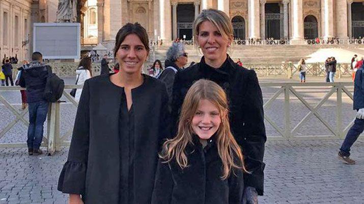 El Papa saludoacute a Arroyo Salgado y a las hijas de Nisman